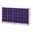 thumbnail image 1 of 25 Tub Mobile Storage - with Tubs - Purple, 1 of 5