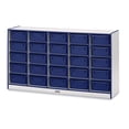 thumbnail image 1 of 25 Tub Mobile Storage - with Tubs - Blue, 1 of 5