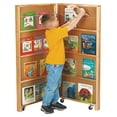 thumbnail image 1 of Mobile Library Bookcase - 2 Sections, 1 of 6