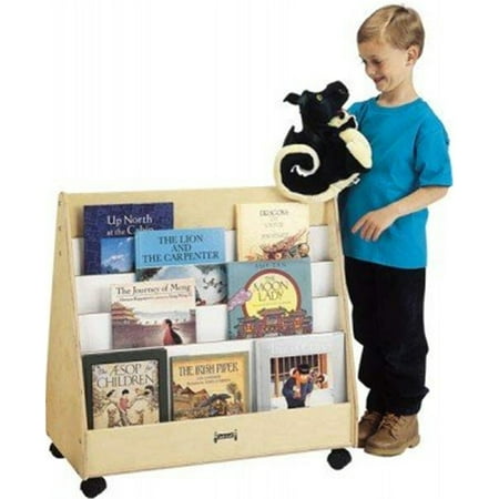 Jonti-Craft Mobile Pick-a-book Stand - 2 Sided