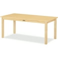 thumbnail image 1 of Jonti-Craft Multi-purpose Maple Large Rectangle Table, 1 of 3