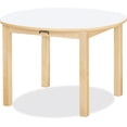 thumbnail image 1 of Multi-purpose White Round Table, 1 of 2