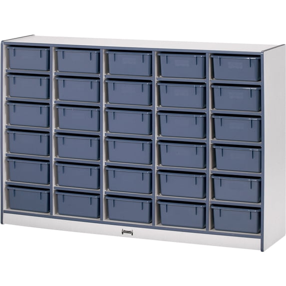 30 Tub Mobile Storage - without Tubs - Black