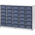 thumbnail image 1 of 30 Tub Mobile Storage - without Tubs - Teal, 1 of 5