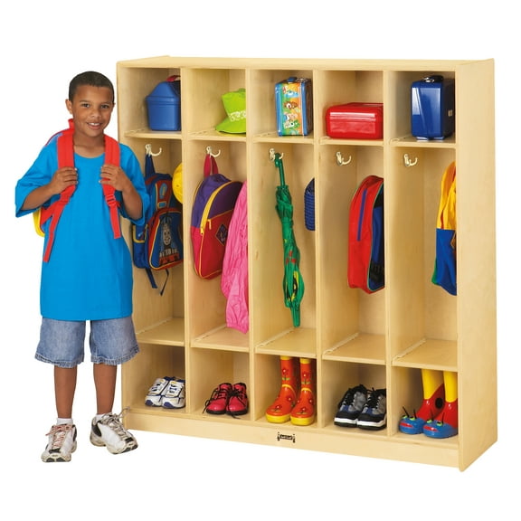 5 Section Coat Locker