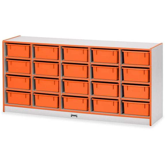 Jonti-Craft Rainbow Accents Cubbie Mobile Storage