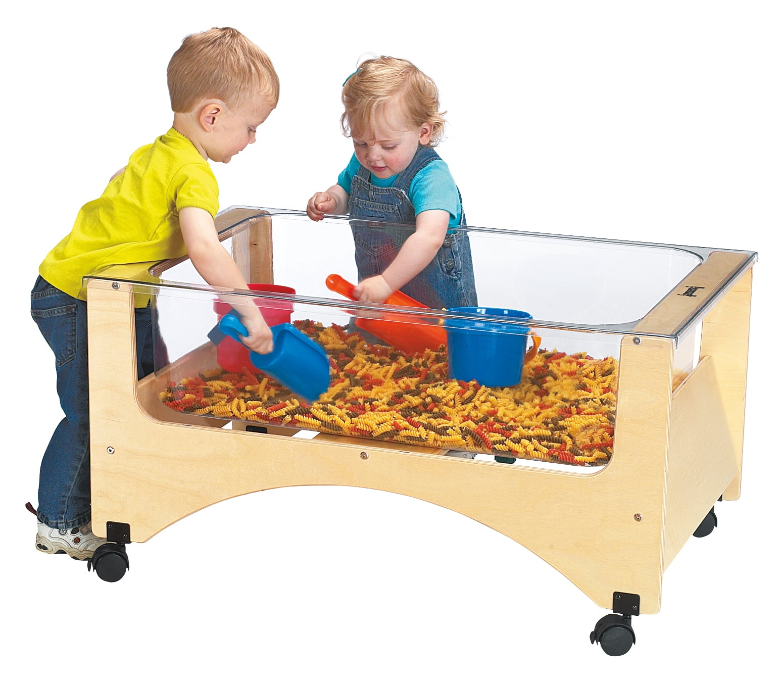 Toddler See-Thru Sensory Table