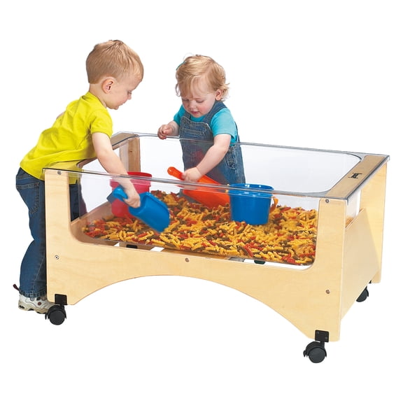 Toddler See-Thru Sensory Table