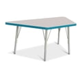thumbnail image 1 of Jonti-Craft Rainbow Accents Trapezoid Activity Table, 1 of 7
