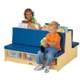 thumbnail image 1 of Read-a-Round Couch - Blue, 1 of 5