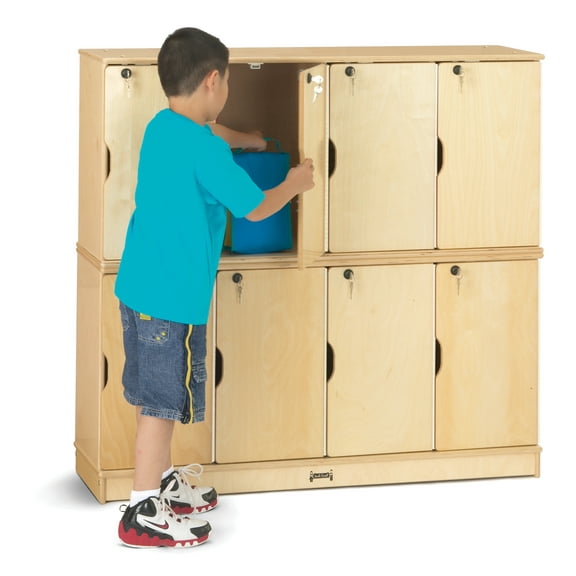 Stacking Lockable Lockers -  Double Stack