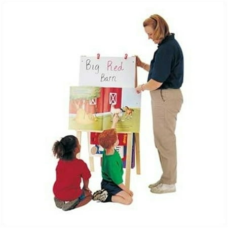 Jonti-Craft Teachers' Easel-Material:Chalkboard,Option:Standard