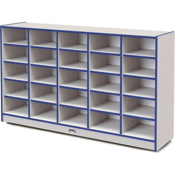 25 Tub Mobile Storage - without Tubs - Blue