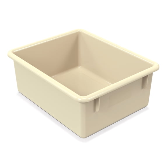 Almond Plastic Cubby Tub