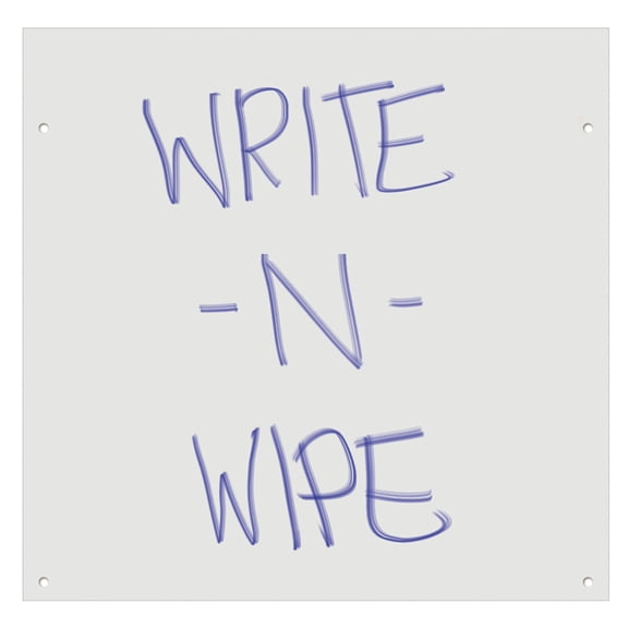 Write-n-Wipe Easel Double Panel