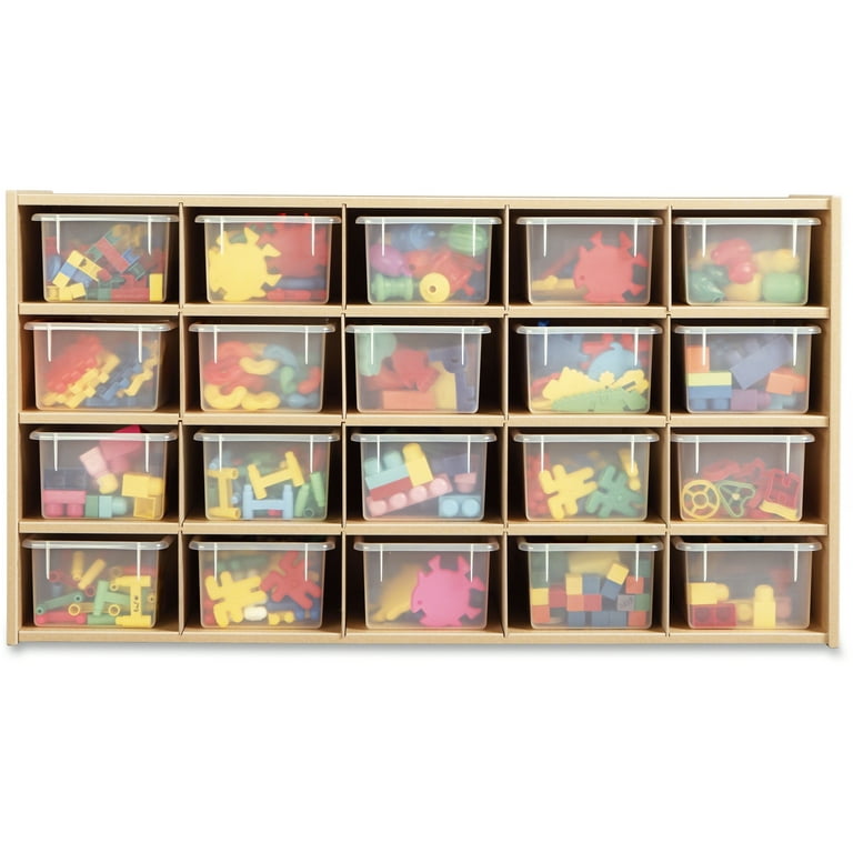 Jonti-Craft Classroom Organizer - with Clear Trays