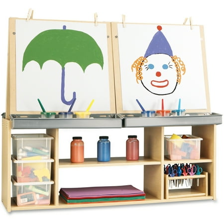 Jonti-Craft Young Time 4-Station Art Center