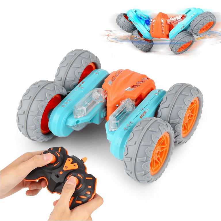 Jonzoo Remote Control Car Toys for Boys, RC Stunt Car Double Sided RC Car 360° Flips Rotating RC Stunt Car with Light, Toys for Kids 3 4 5 6 7 8 Year Gift - Walmart.com Jonzoo Remote Control Car Toys for Boys, RC Stunt Car Double Sided RC Car 360° Flips Rotating RC Stunt Car with Light, Toys for Kids 3 4 5 6 7 8 Year Gift - Walmart.com