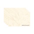 thumbnail image 1 of Joocar Leaf Pattern Beige Placemats Set Of 4 For Home Kitchen Table Decor 12x18 inch, 1 of 5
