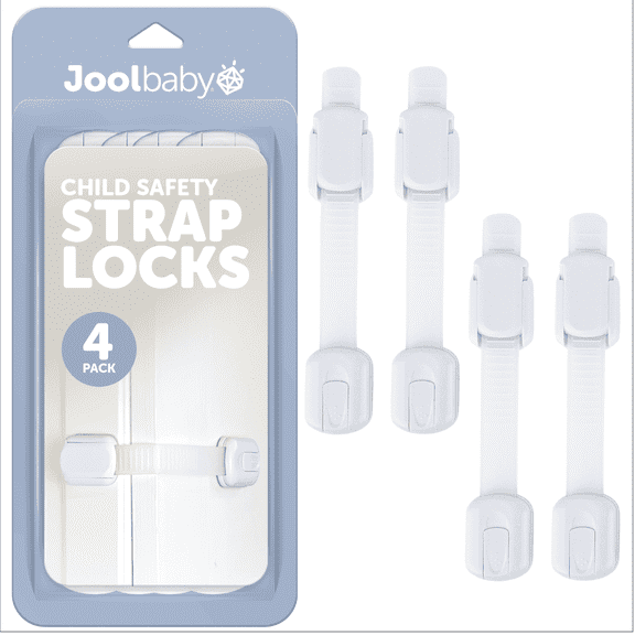 Jool Baby Multi-Use Strap Lock, 4 Pack