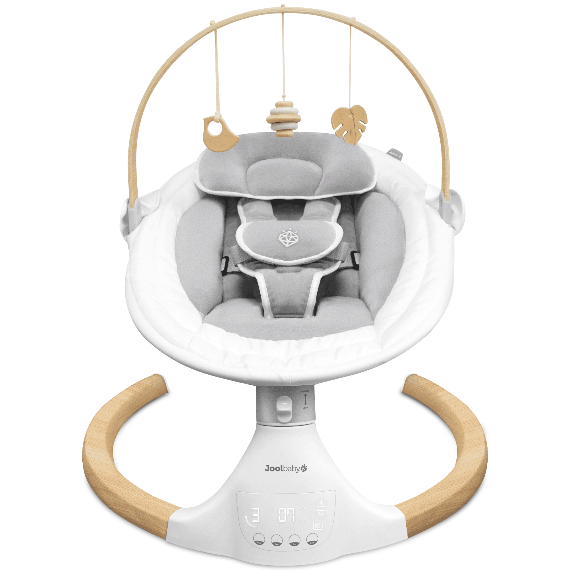 Jool Baby Nova Nature Electric Infant Swing with Bluetooth Music & Remote