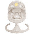 thumbnail image 1 of Jool Baby Nova Swing for Newborns with Bluetooth & Remote Control (Updated Model, Oatmeal), 1 of 9