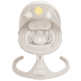 thumbnail image 1 of Jool Baby Nova Swing for Newborns with Bluetooth & Remote Control (Updated Model, Oatmeal), 1 of 9