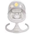 thumbnail image 1 of Jool Baby Nova Swing for Newborns with Bluetooth & Remote Control (Updated Model, Stone), 1 of 9