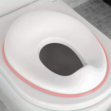 Jool Baby Potty Training Seat for Girls, Fits Round & Oval Toilets, Non-Slip with Splash Guard, Includes Free Storage Hook