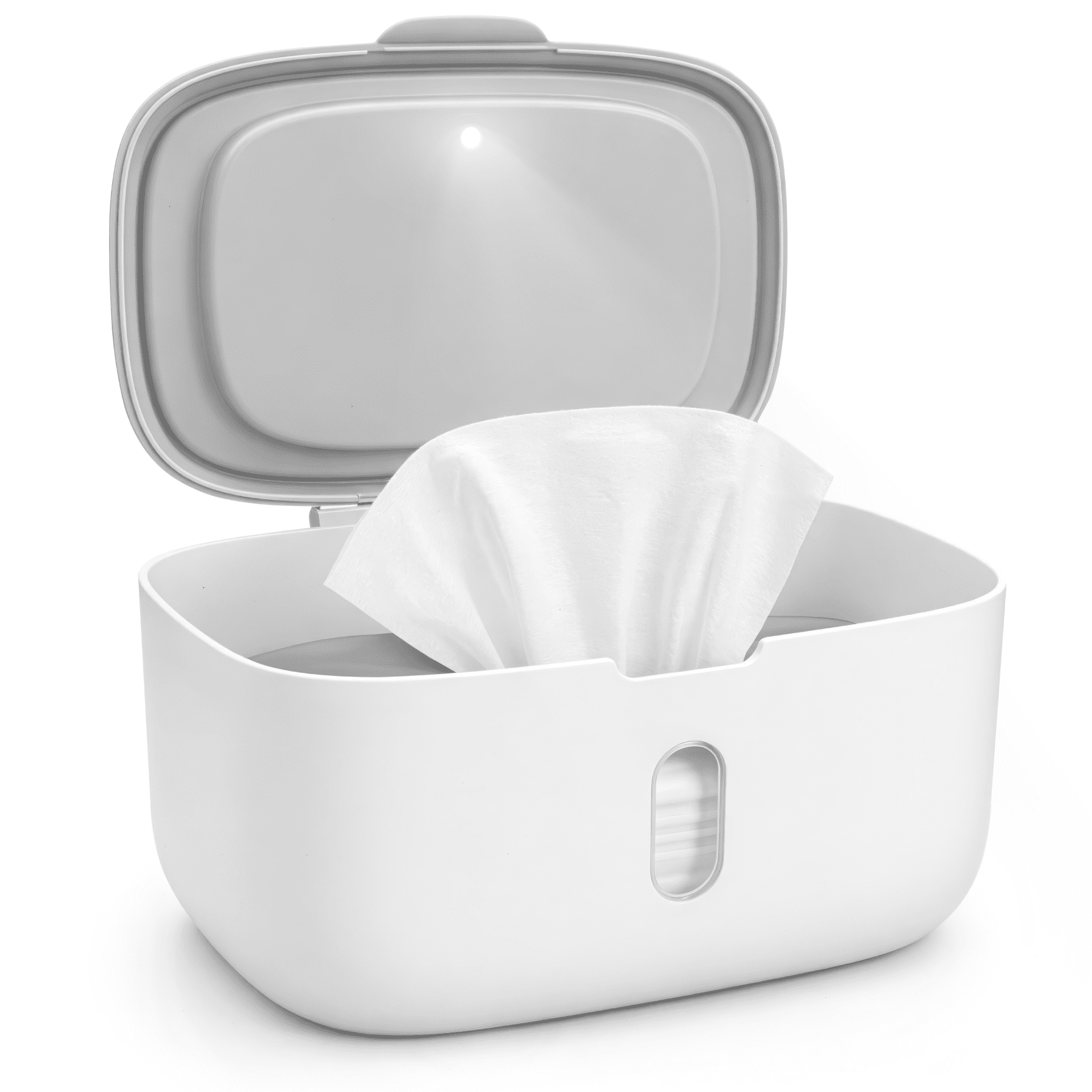 Jool Baby Wipes Dispenser with Built-in Nightlight (Gray)