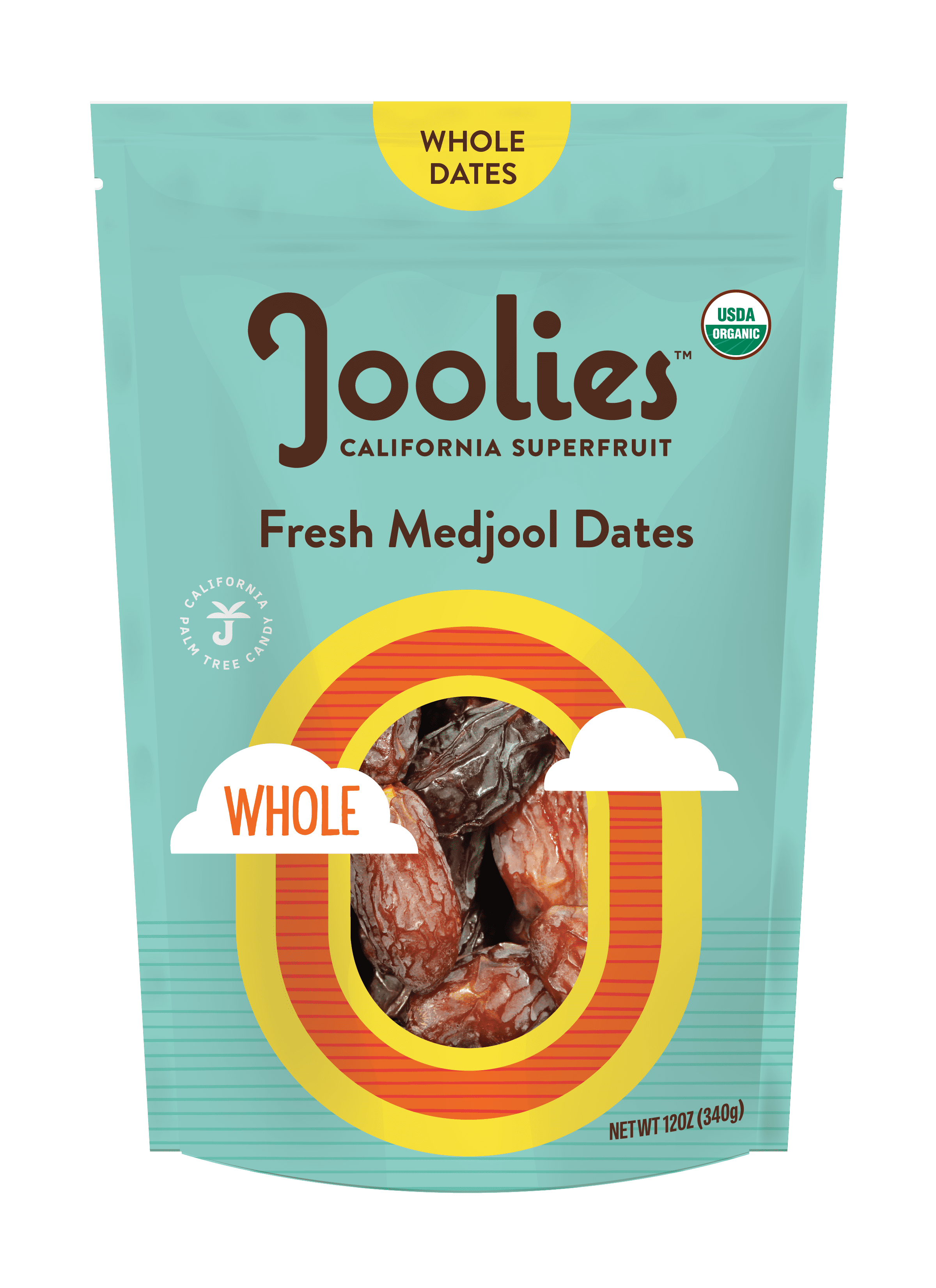 Joolies Organic Whole Medjool Dates, 12oz SUP