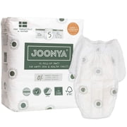 Joonya Pull-Up Pants Baby Diapers, Size 5 XL 24-37 lb - 1 Bag of 23 - NonToxic, Eco-Friendly, Ultra Slim, Overnight Use - Made in Denmark