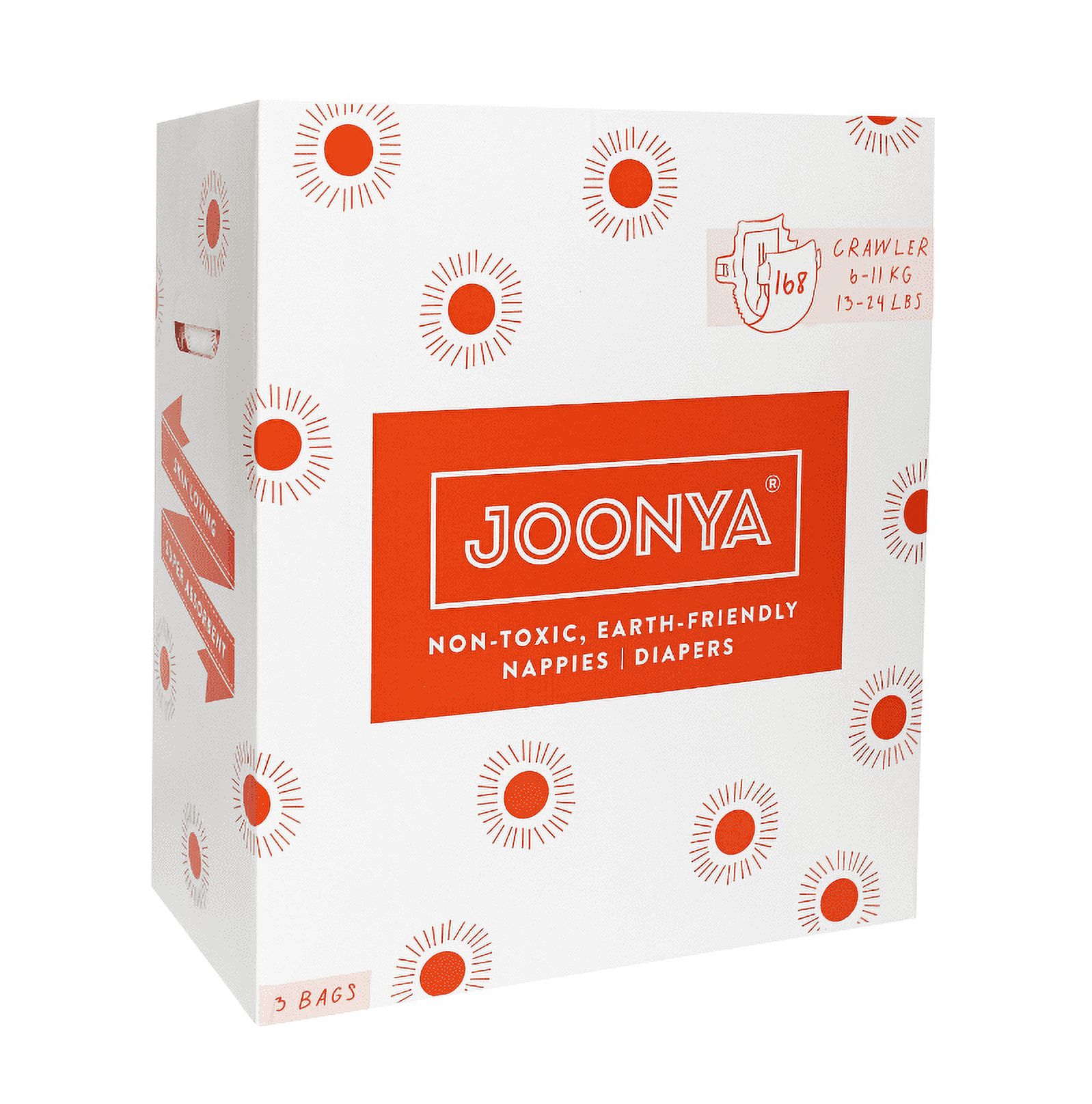 Aleva Naturals Bamboo Baby® Diapers, Size 3, 168 Diapers