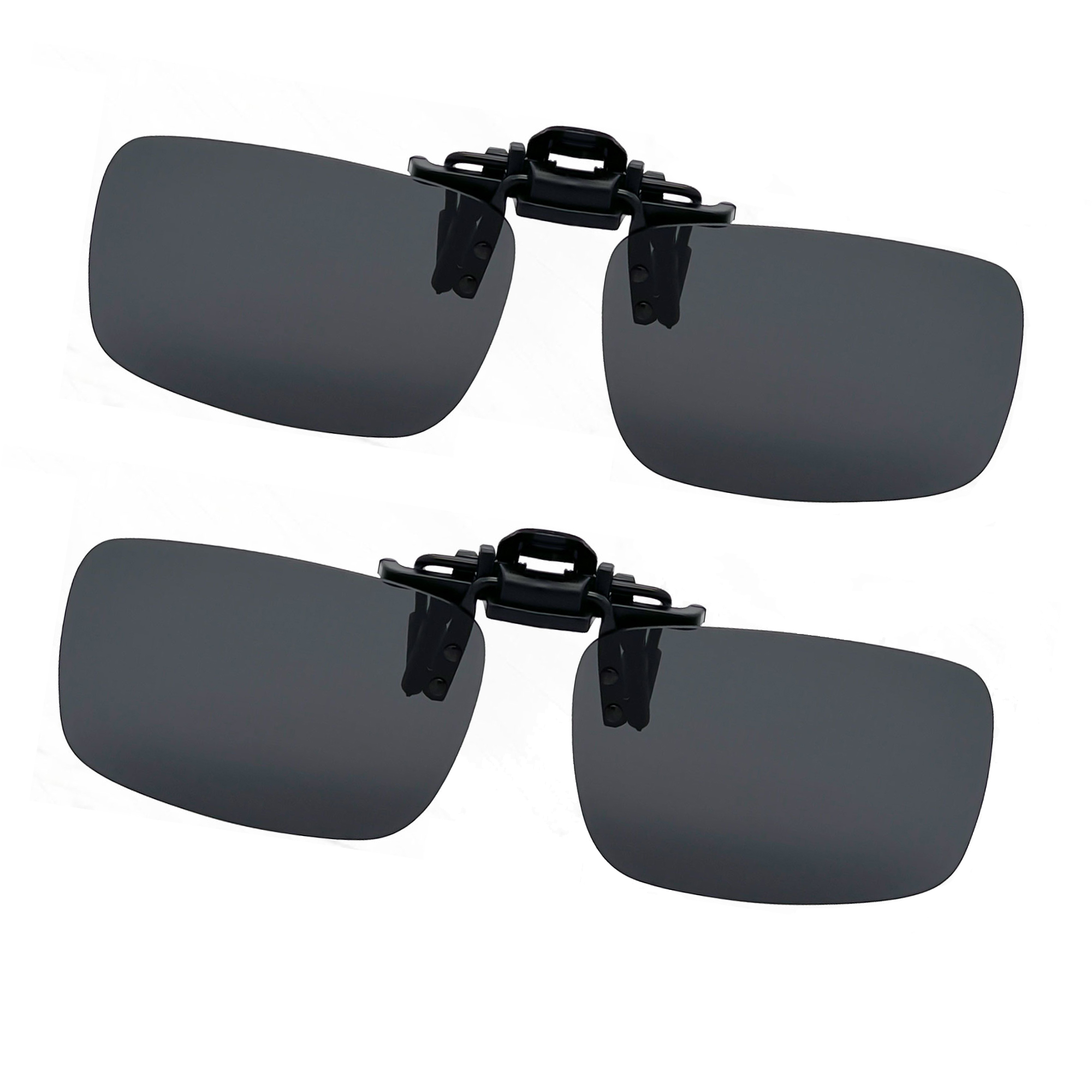 BEATIZ Mens Clip On Flip Up Polarized Sunglass Retro Fashion Mirror Eye
