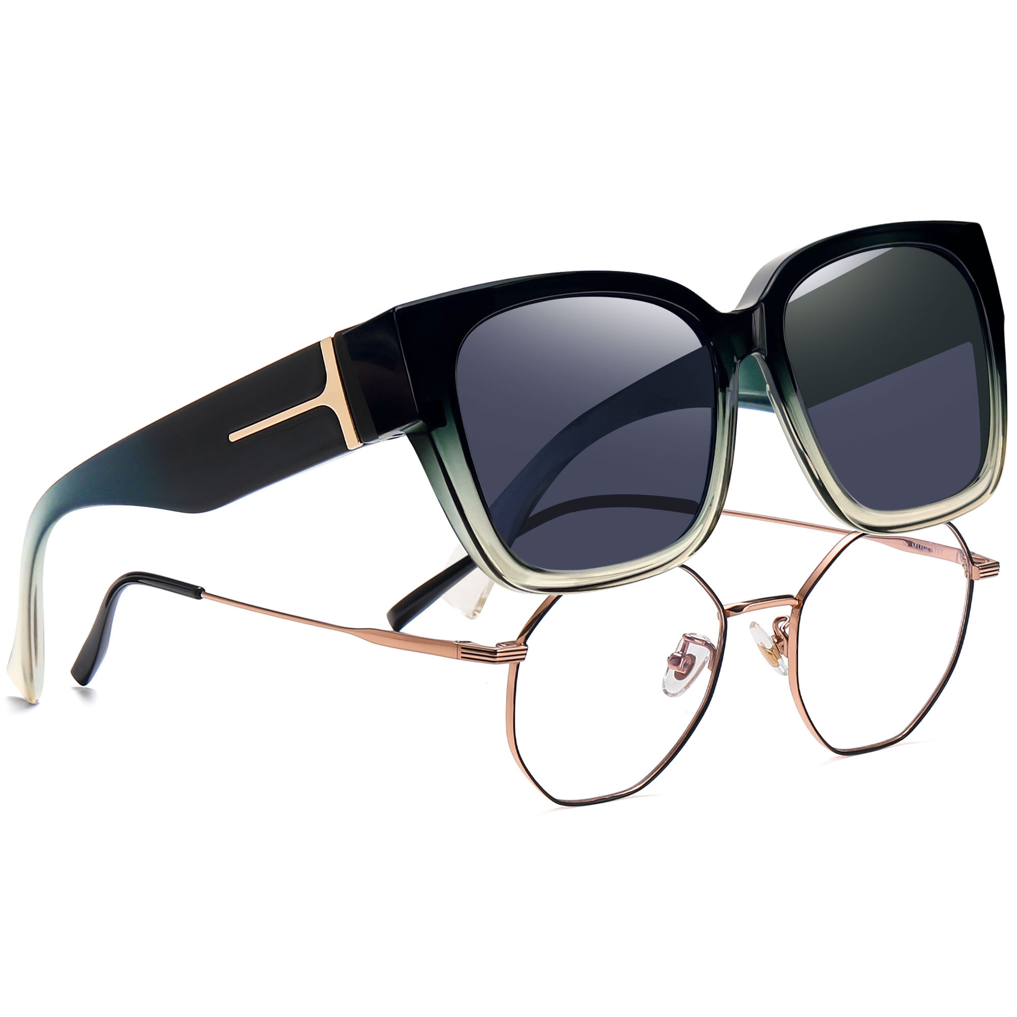 ZMNVEG Wrap Around Sports Sunglasses for Men Women Fashion Oval