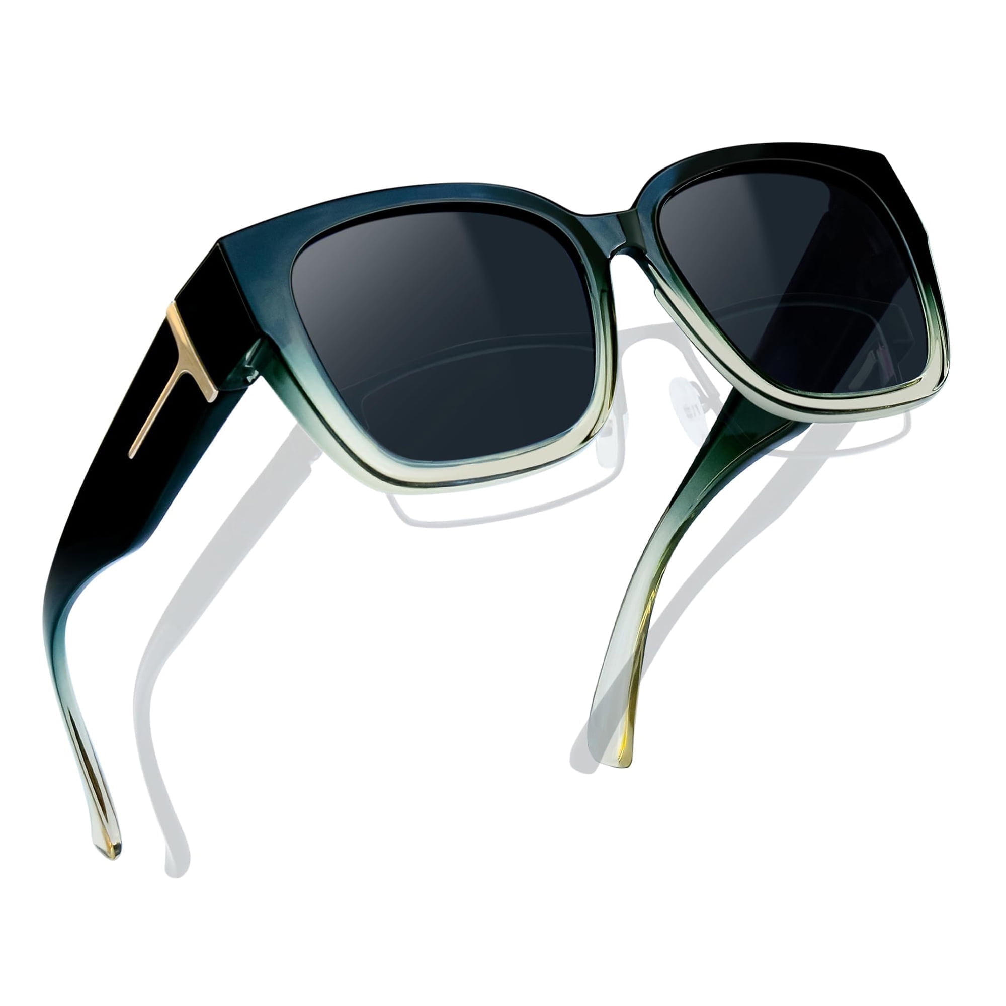 Joopin Polarized UV400 Oversized Fit Over Sunglasses for Men  display picture 2