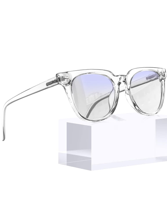 Blue Light Blocking Glasses, Computer Glasses with UV400 Clear Lens, Anti Eyestrain for Women Men