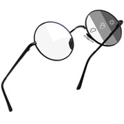 Joopin Photochromic Blue Light Blocking Glasses Round Computer Gaming TV Glasses for Men Women UV400 Protection