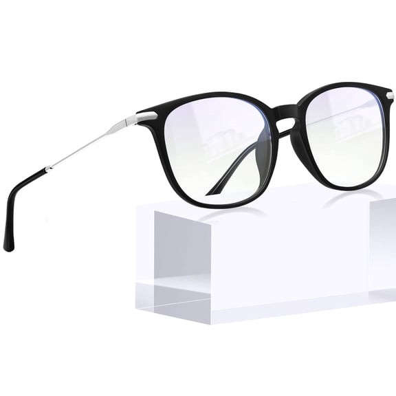 Joopin Blue Light Glasses Men Anti Eyestrain Lightweight TR90 Frame Computer Gaming Blue Light Blocking Glasses for Women UV400