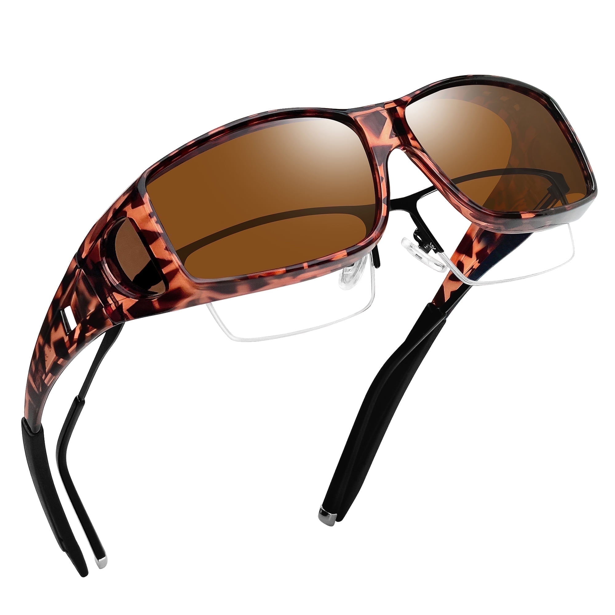 Joopin Fit Over Glasses Wrap Around Sunglasses, Polarized UV  display picture 1