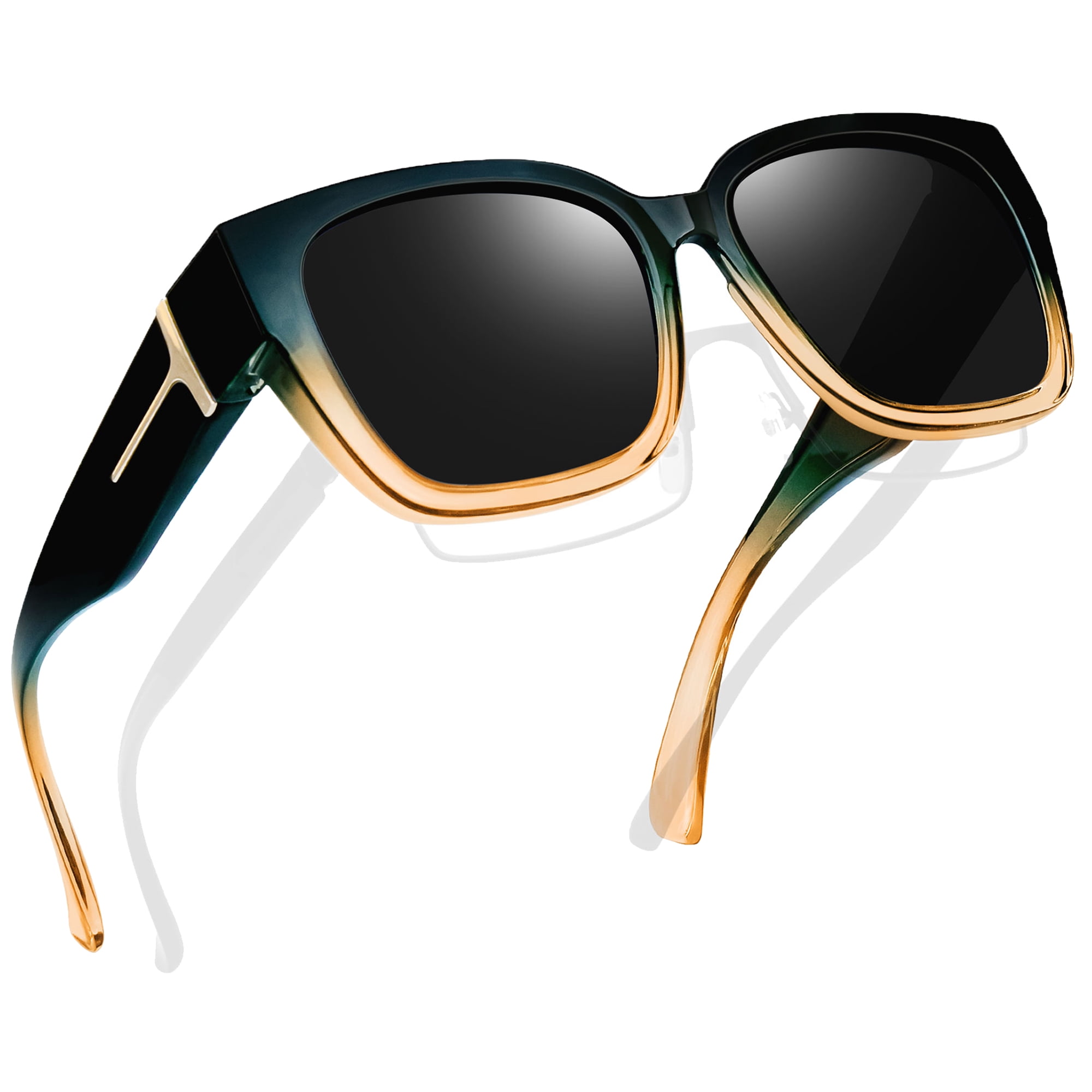 Joopin Polarized Fit Over Sunglasses, Oversized Square UV400  display picture 1