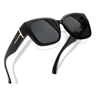 Foster Grant Men's Cali Blue Shield Sunglasses, Black Multi-Color