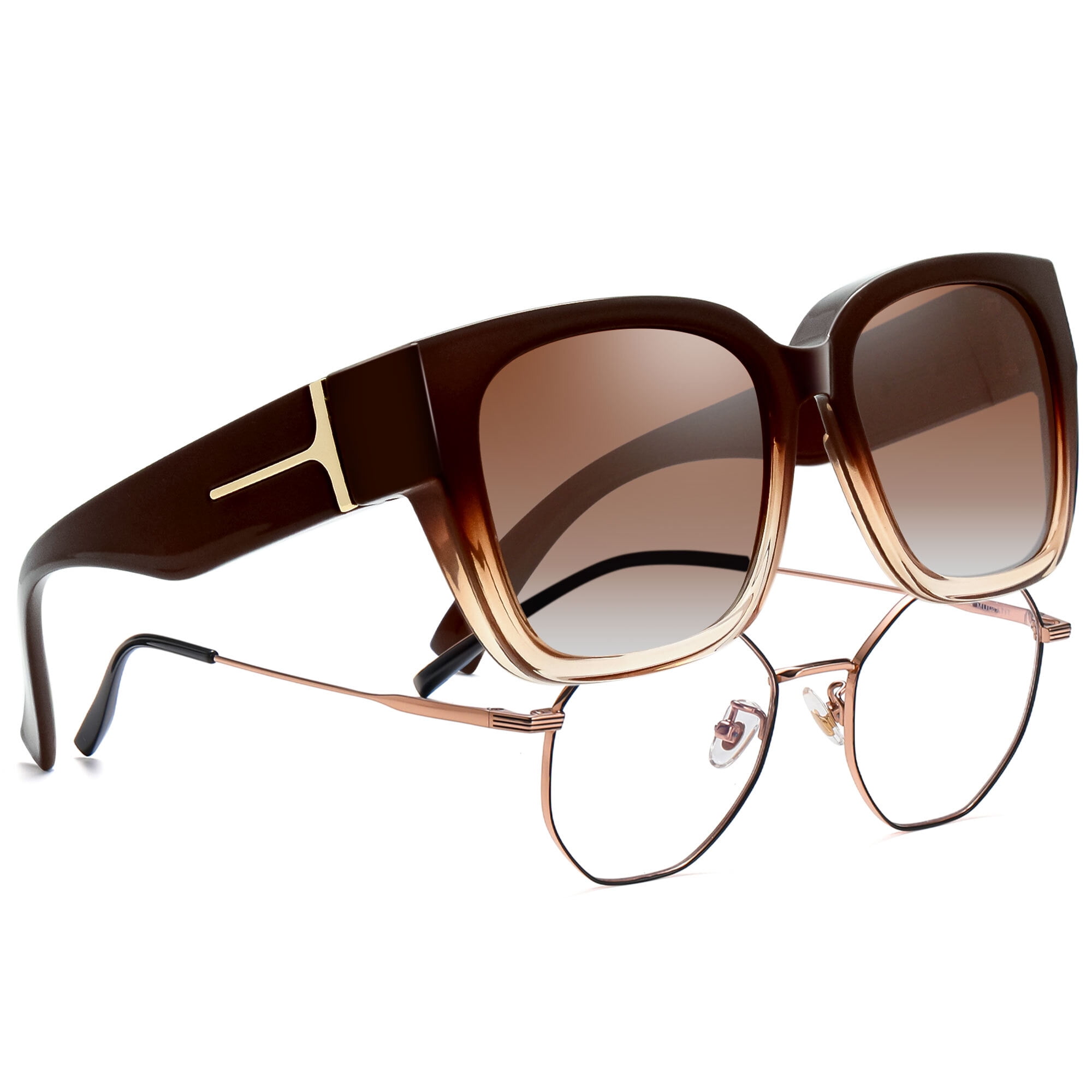 Joopin Large Wrap Around Polarized Sunglasses for Driving UV Protection