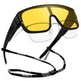 thumbnail image 1 of Joopin Night Vision Glasses Fit Over Glasses for Men Women, Night Vision Glasses for Driving UV400 Protection, 1 of 8