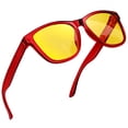 thumbnail image 1 of Joopin Night Vision Glasses for Men Women Yellow Fishing Driving Hiking Glasses UV400 Protection(Red), 1 of 6