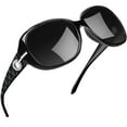 thumbnail image 1 of Joopin Oversized Polarized Sunglasses for Women Vintage Lady UV Protection Driving Sun Glasses, 1 of 8