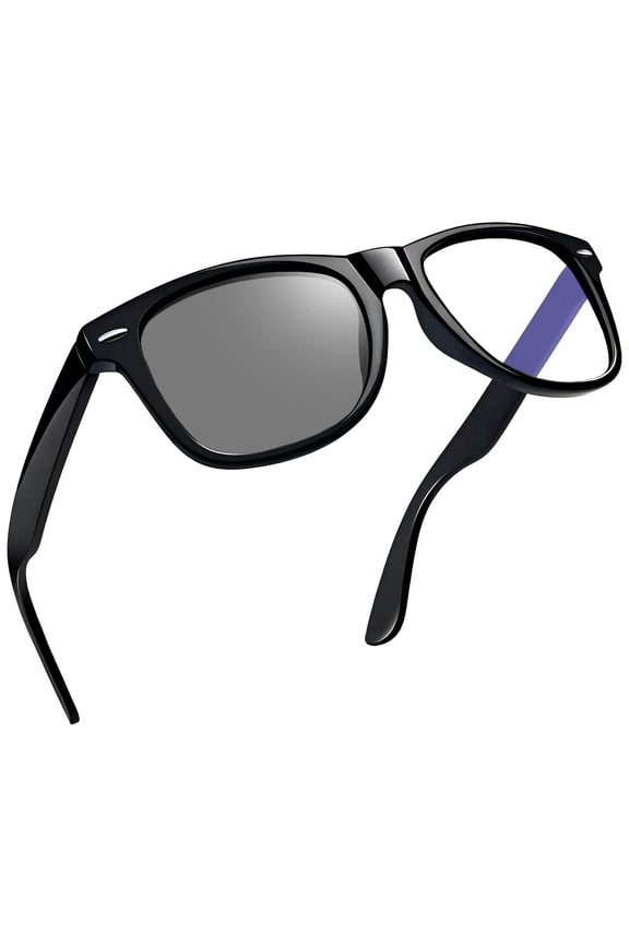 Photochromic Blue Light Blocking Glasses Square Computer Gaming TV Glasses UV400 Protection