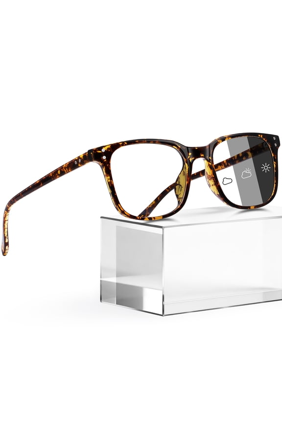 Photochromic Blue Light Blocking Glasses for Men Women Color Change Sunglasses Multi-use Eyeglasses