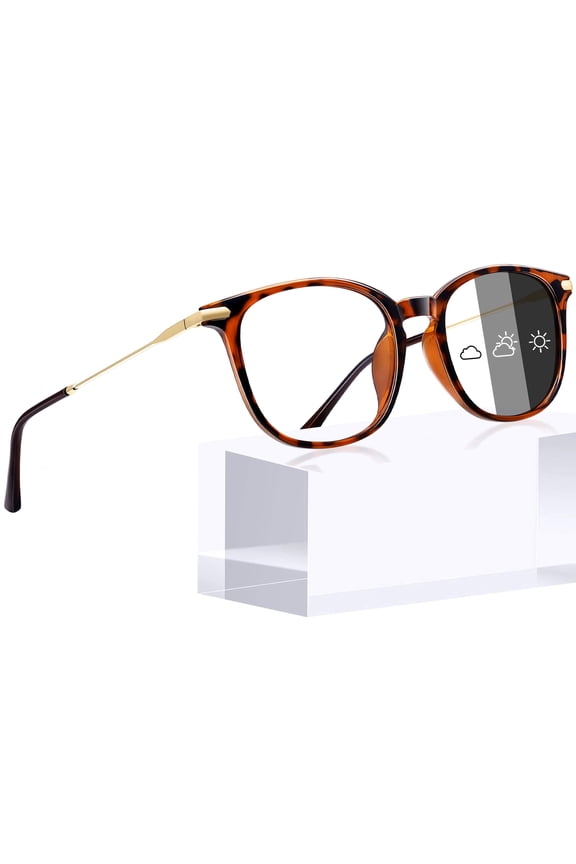 Photochromic Blue Light Blocking Glasses for Men Women Color Change Sunglasses Multi-use Eyeglasses
