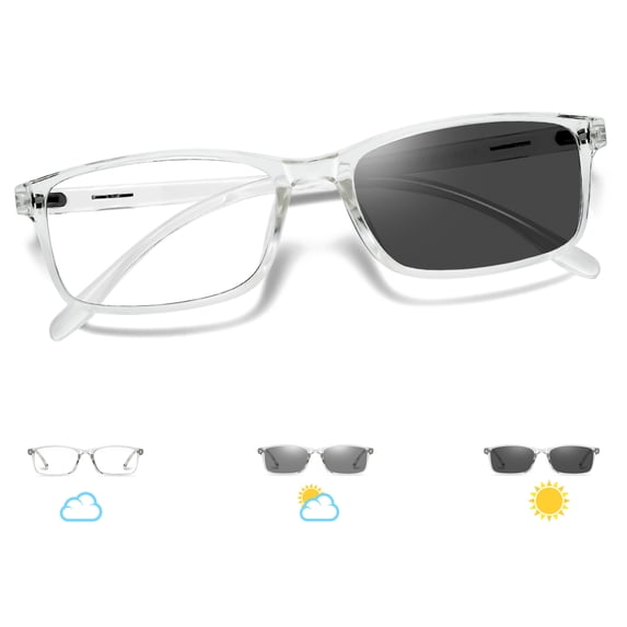 Joopin Photochromic Blue Light Blocking Glasses for Men Women Color Change Sunglasses Multi-use Eyeglasses
